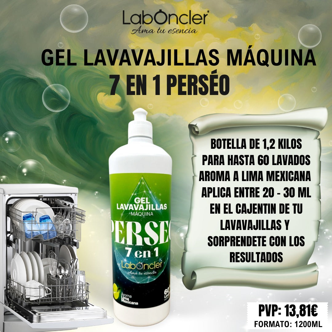 GEL LAVAVAJILLAS MÁQUINA