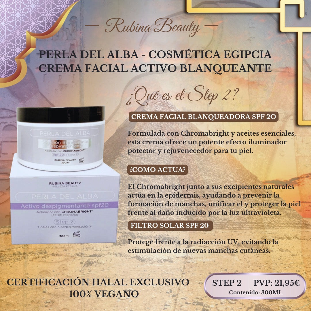 Pack perla del alba step 1+ step 2 Rubina Beauty