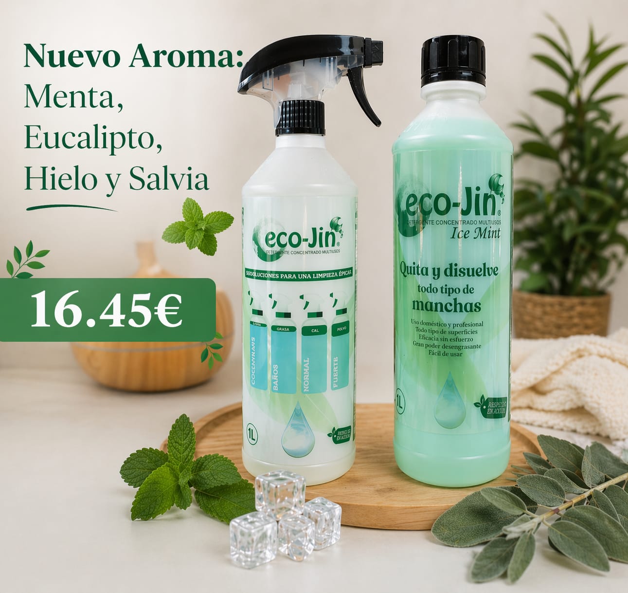 eco-Jin ICE MINT 1 Litro