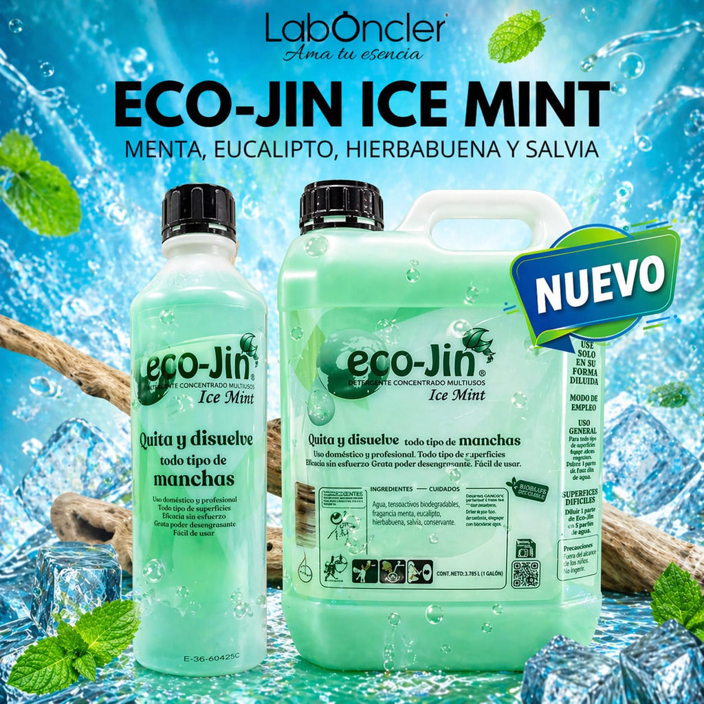 Bidón eco-Jin ICE MINT 5L + 3 VAPORIZADORES
