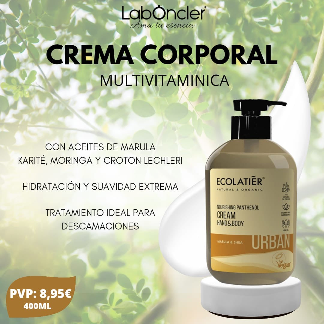 Crema corporal multivitaminica