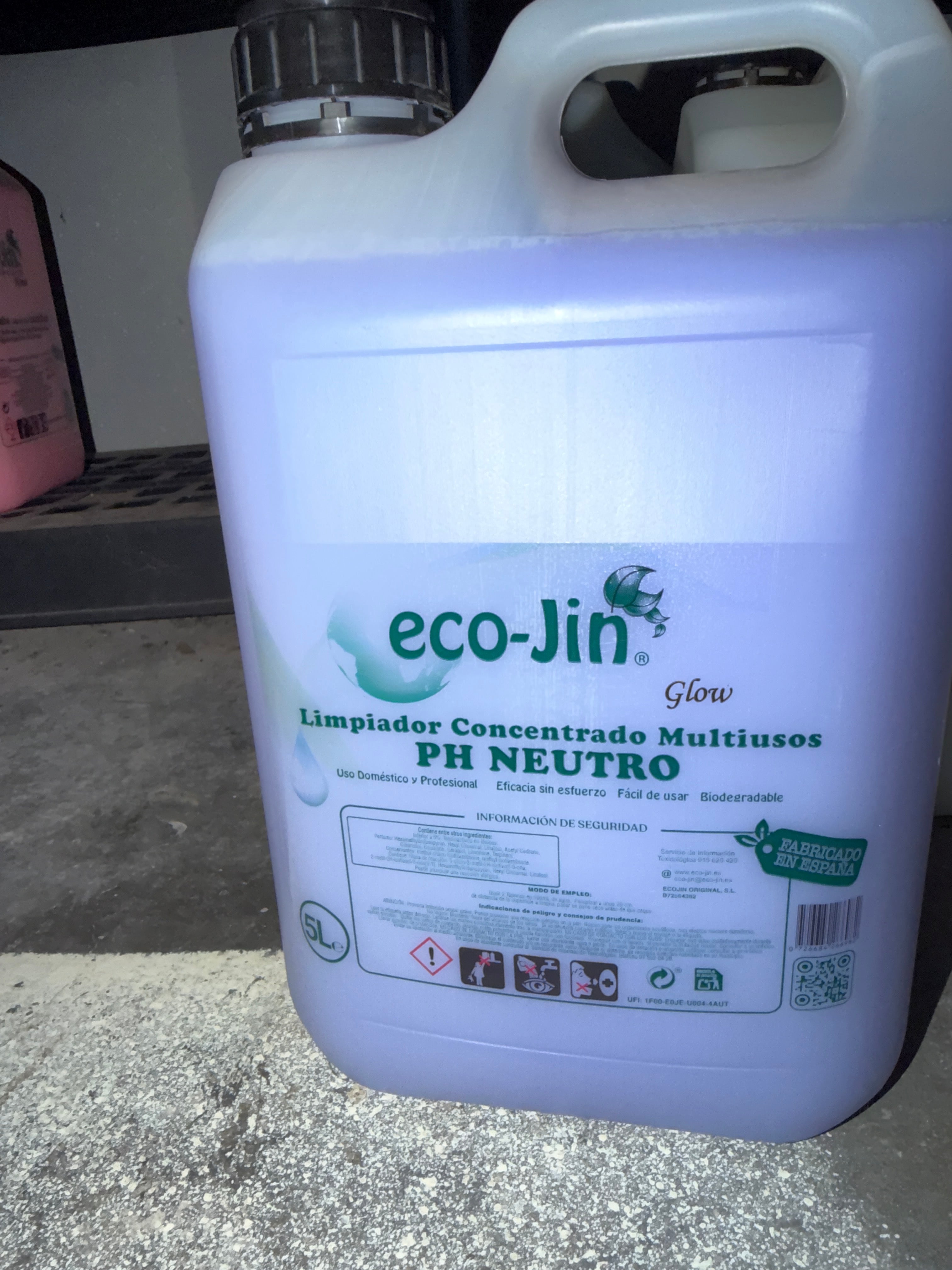 Bidón 5L de Eco-Jin  Aromas a Elegir Sin Difusor De Mezclas