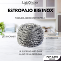 ESTROPAJO BIG INOX