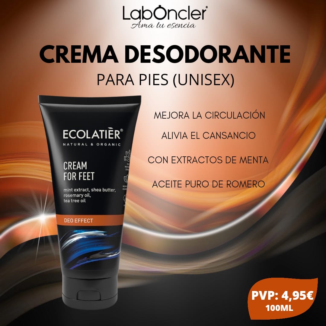 CREMA DESODORANTE PARA PIES UNISEX