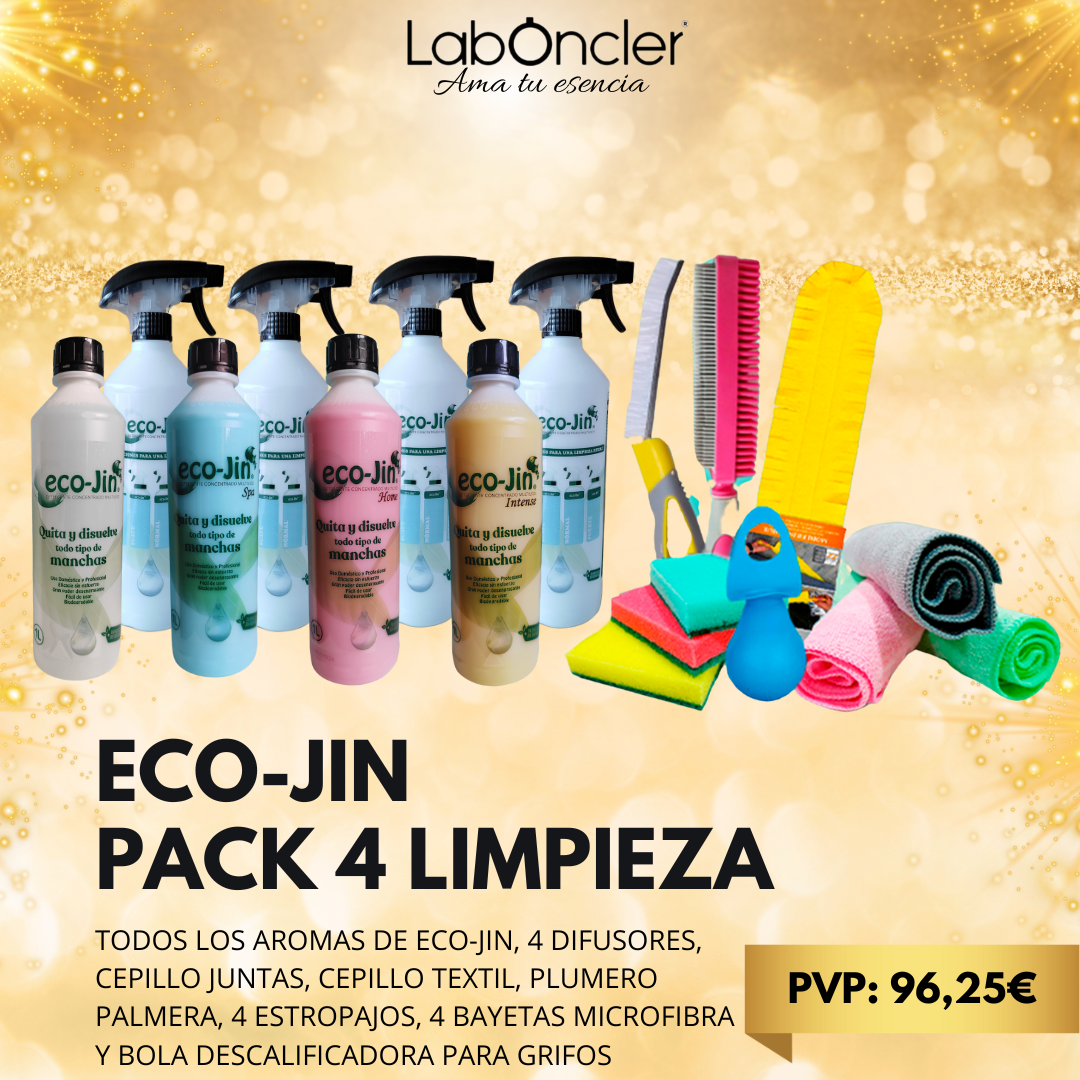 Pack 4 limpieza
