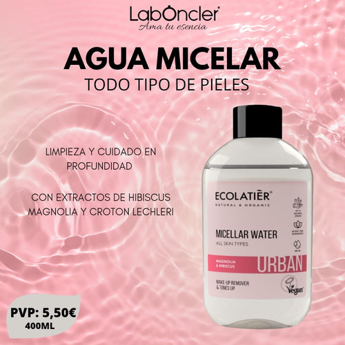 Aguas Micelares, pieles sensibles y para todo tipo de pieles