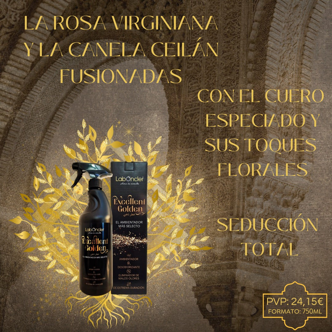 AMBIENTADOR EXCELLENT GOLDEN 750ML
