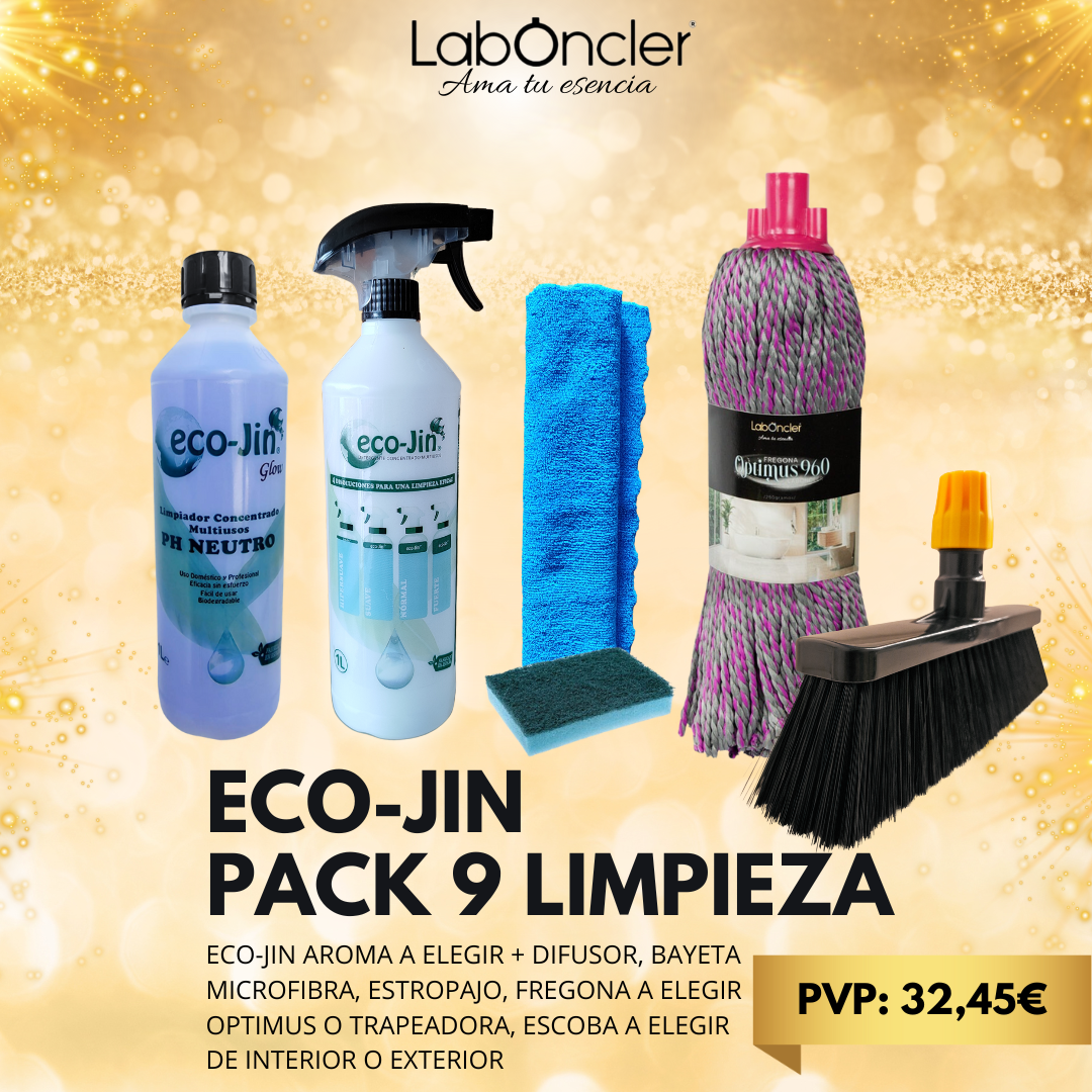 Pack 9 limpieza
