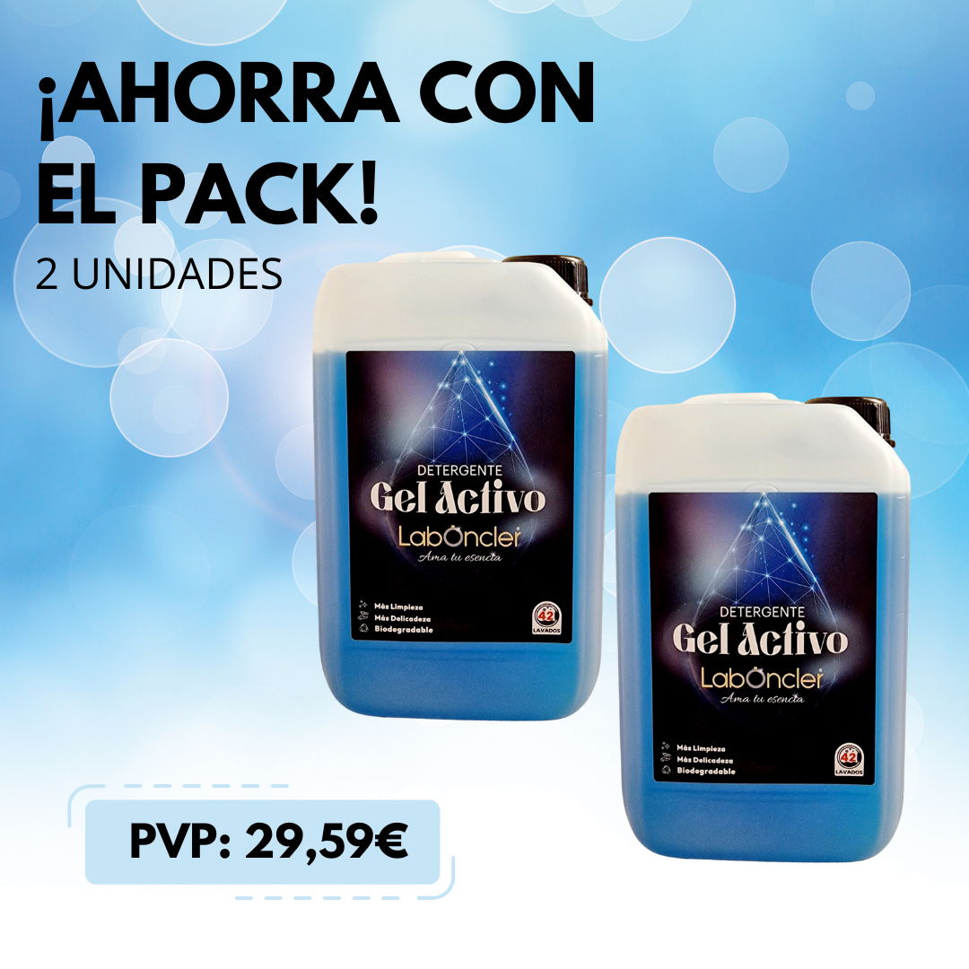 PACK AHORROS DETERGENTES Y SUAVIZANTES LABONCLER