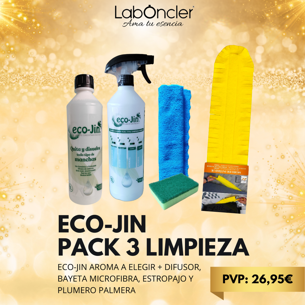 Pack 3 limpieza