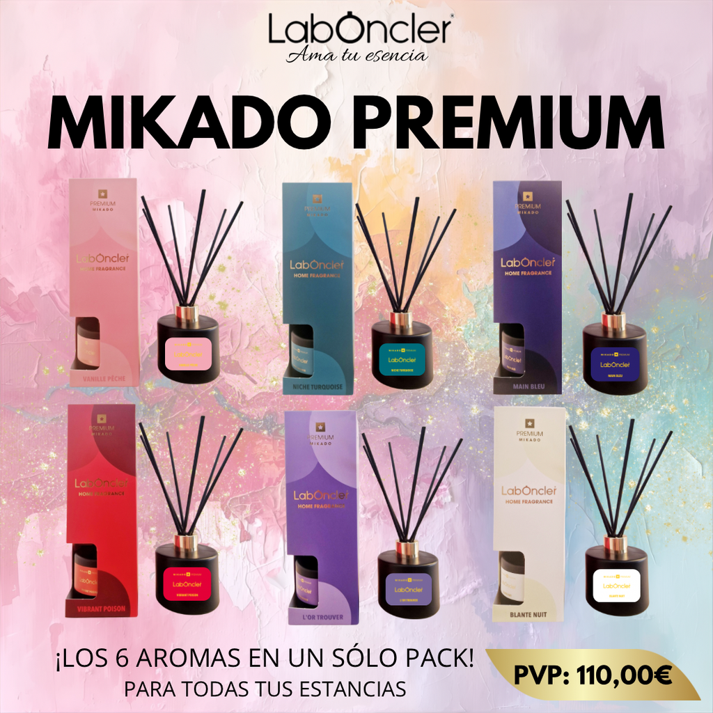 PACK COMPLETO MIKADO PREMIUM 6 AROMAS