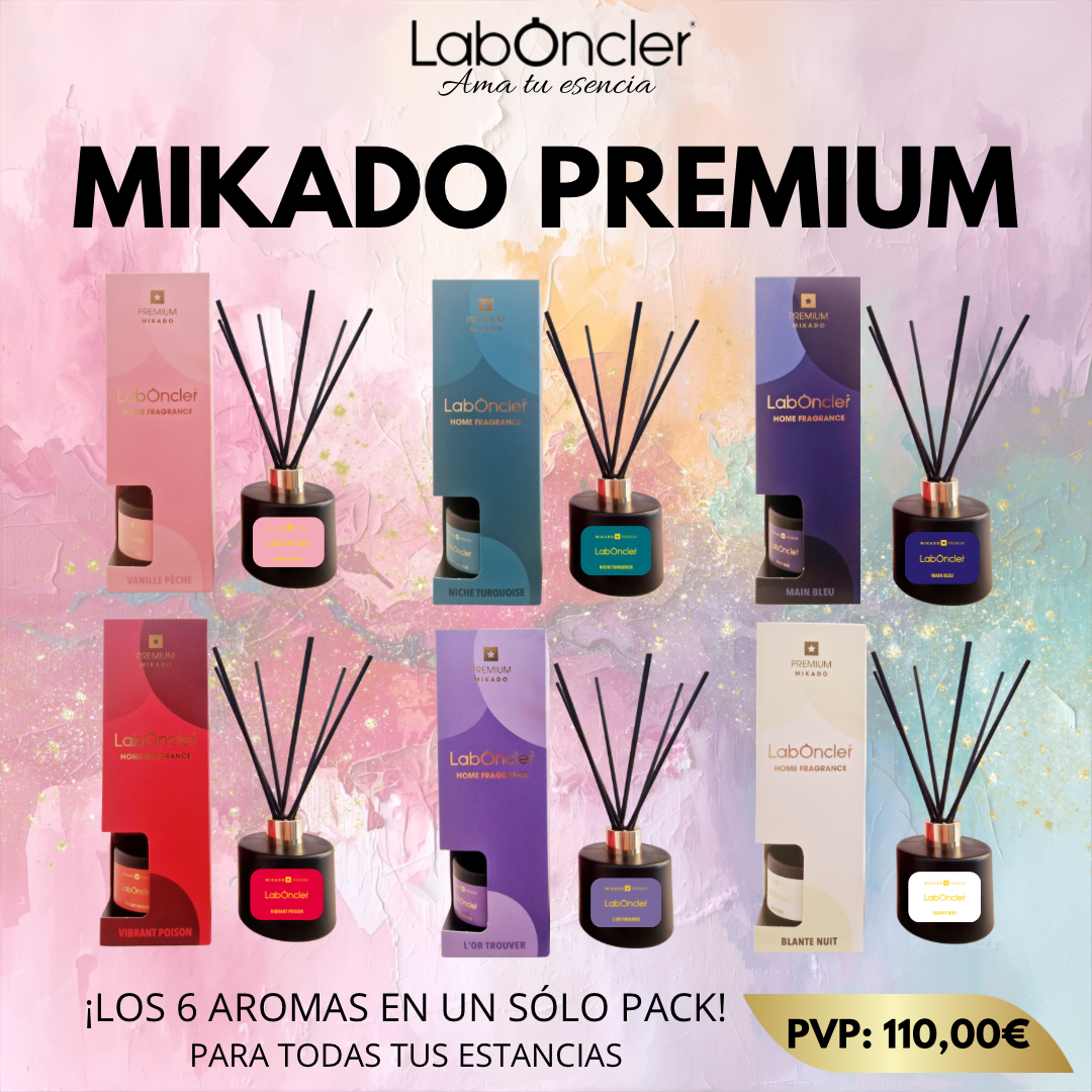 PACK COMPLETO MIKADO PREMIUM 6 AROMAS