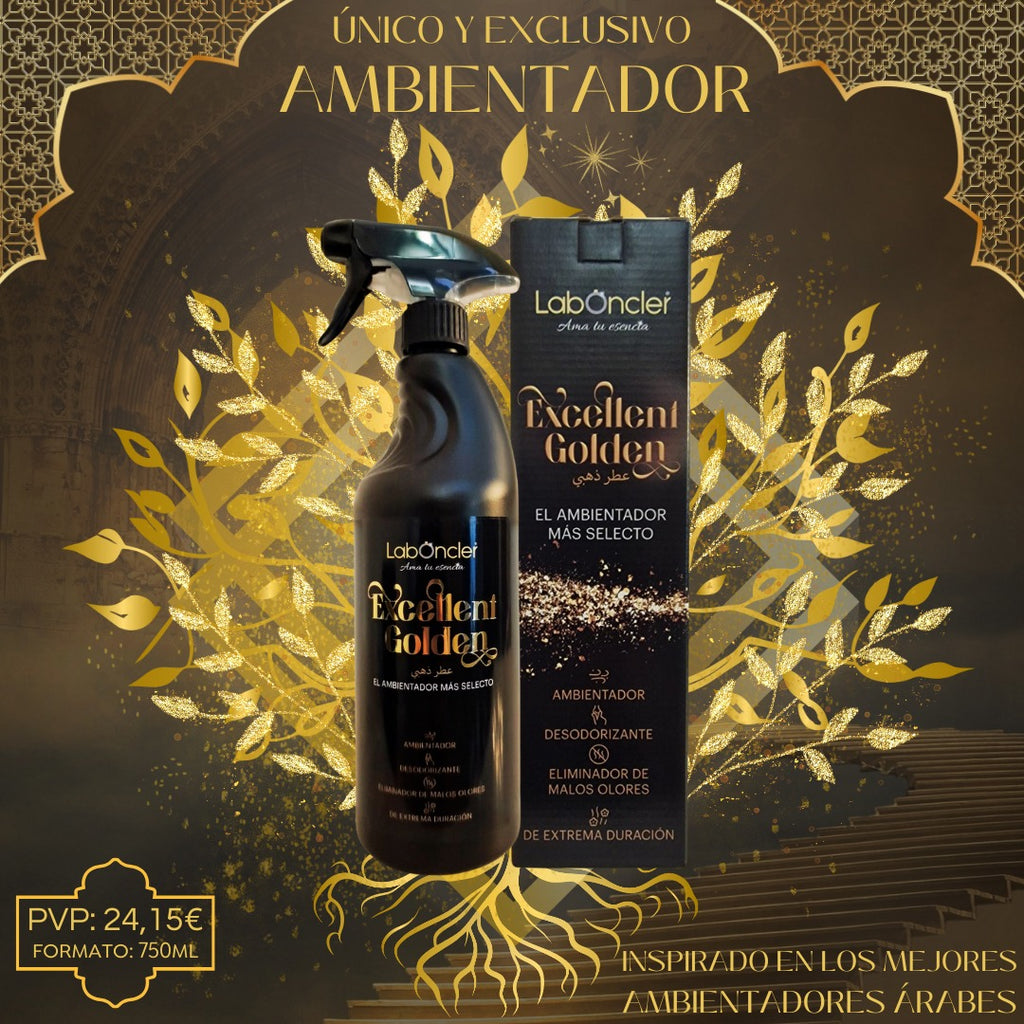 AMBIENTADOR EXCELLENT GOLDEN 750ML