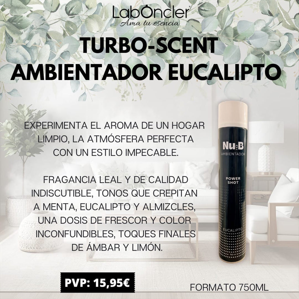 AMBIENTADOR TURBO-SCENT 750ML