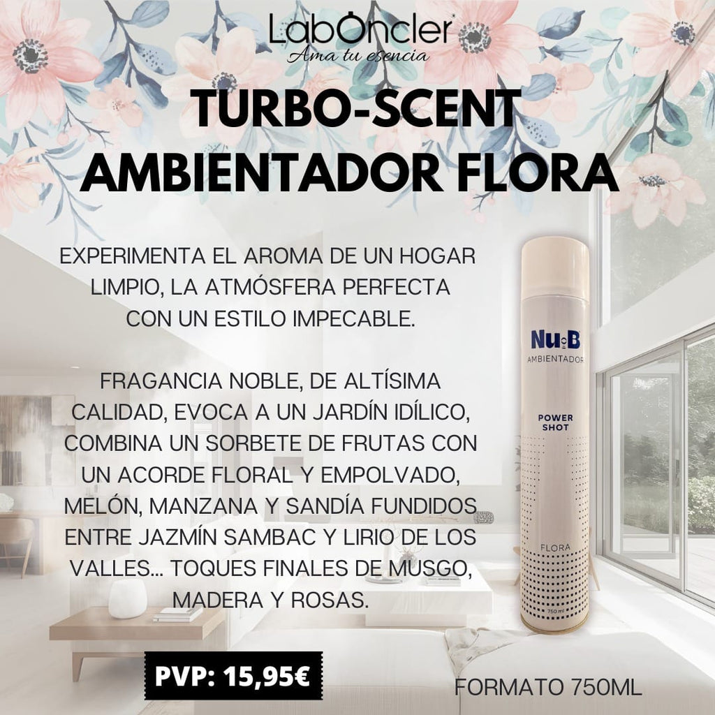 AMBIENTADOR TURBO-SCENT 750ML