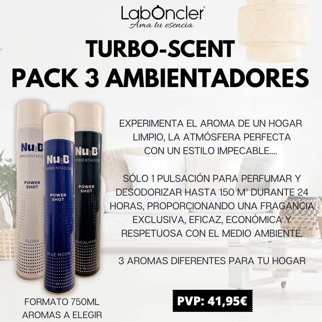 PACK 3 AMBIENTADORES 750ML