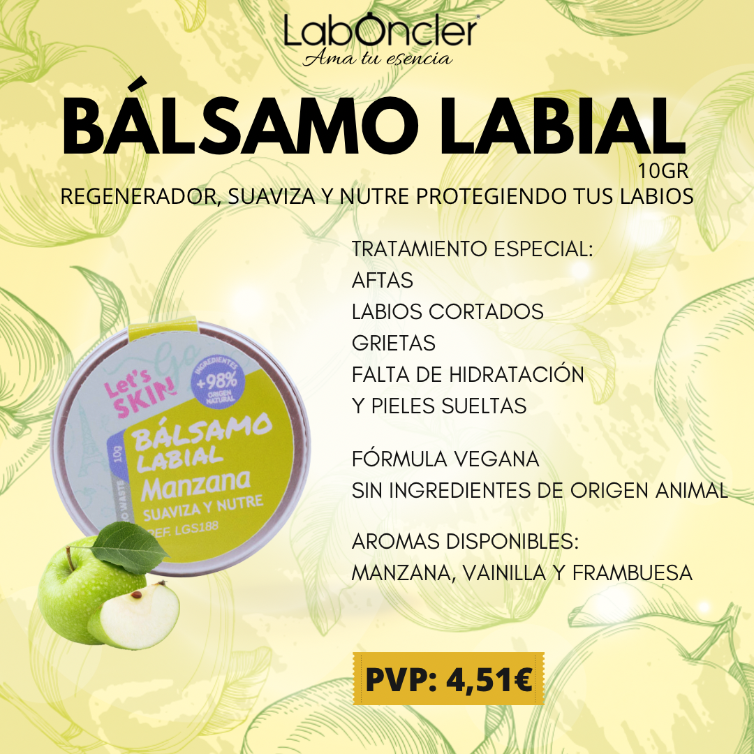 BÁLSAMO LABIAL 10GR