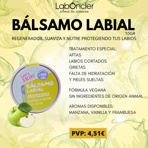 BÁLSAMO LABIAL 10GR