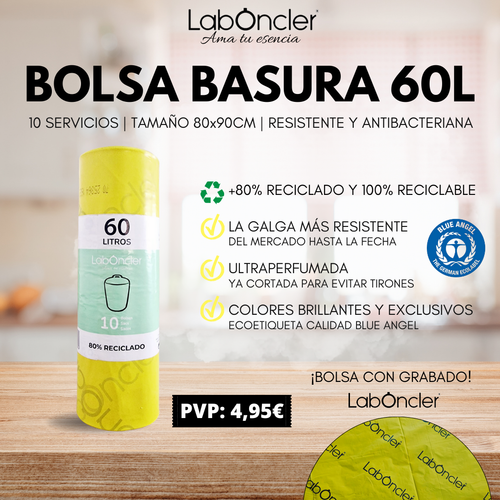 BOLSAS DE BASURA TAMAÑO A ELEGIR