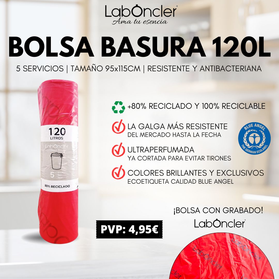 PACK 3 BOLSAS DE BASURA