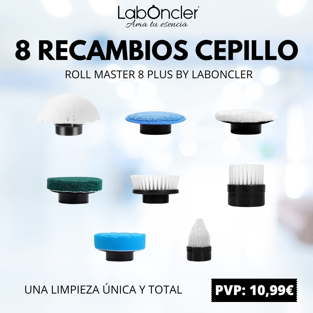 ROLL MASTER 8 PLUS – CEPILLO ELÉCTRICO LIMPIEZA