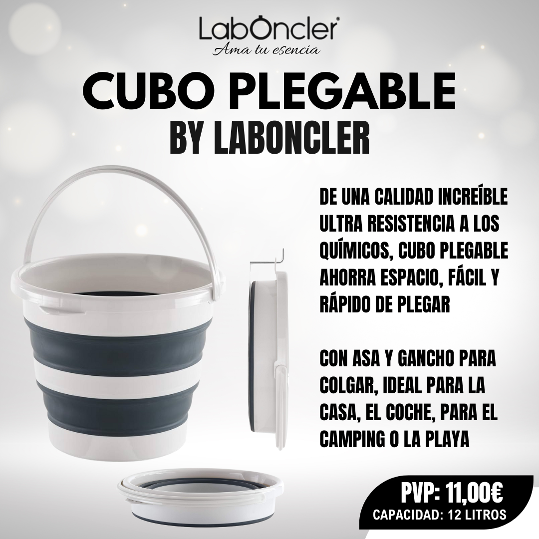 CUBO PLEGABLE 12 LITROS