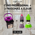 PACK CUBO PROFESIONAL + 2 FREGONAS