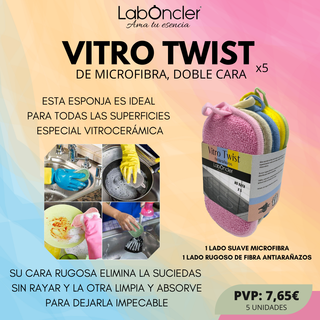VITRO TWIST MICROFIBRA (PACK 5)