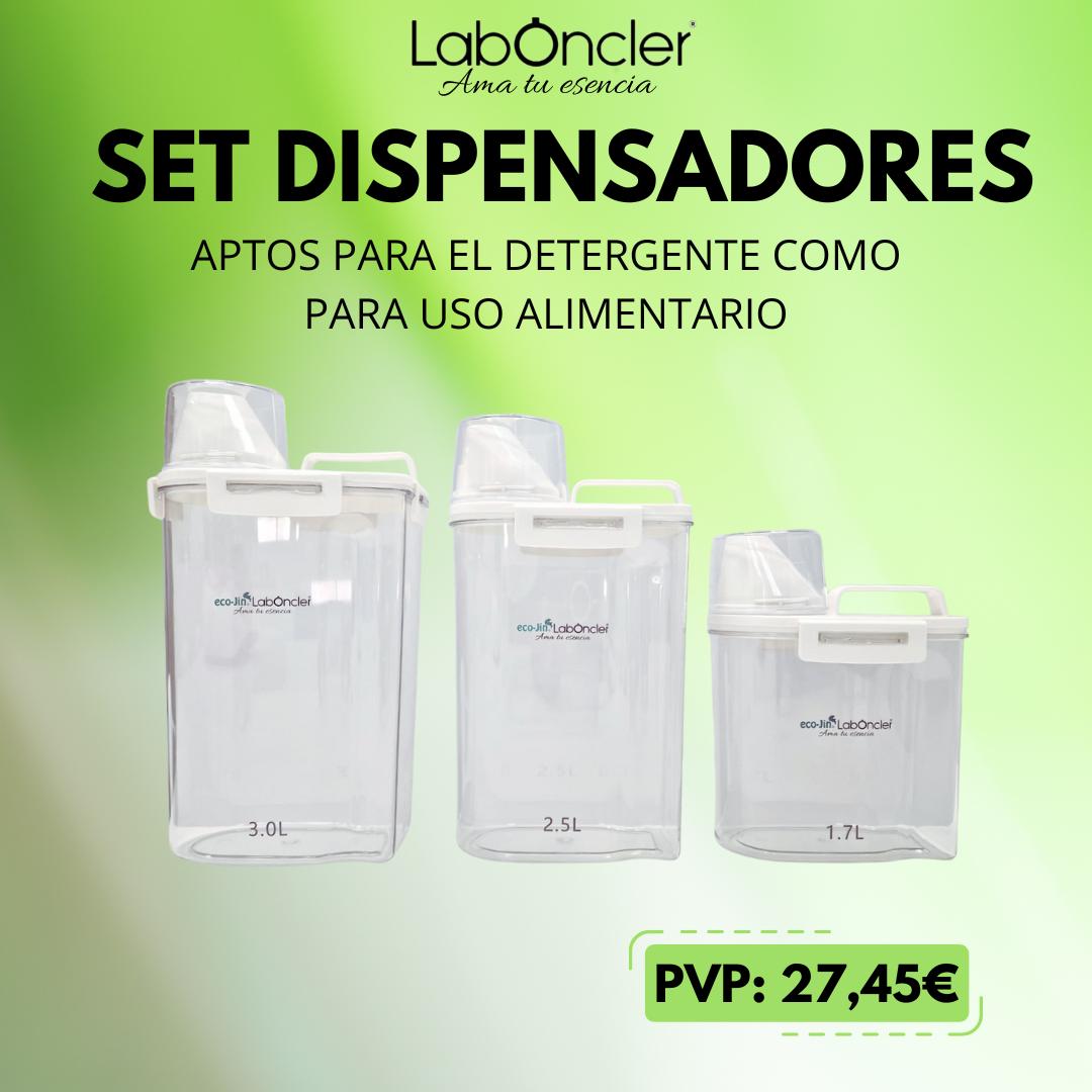 SET DISPENSADORES LABONCLER (3 TAMAÑOS)