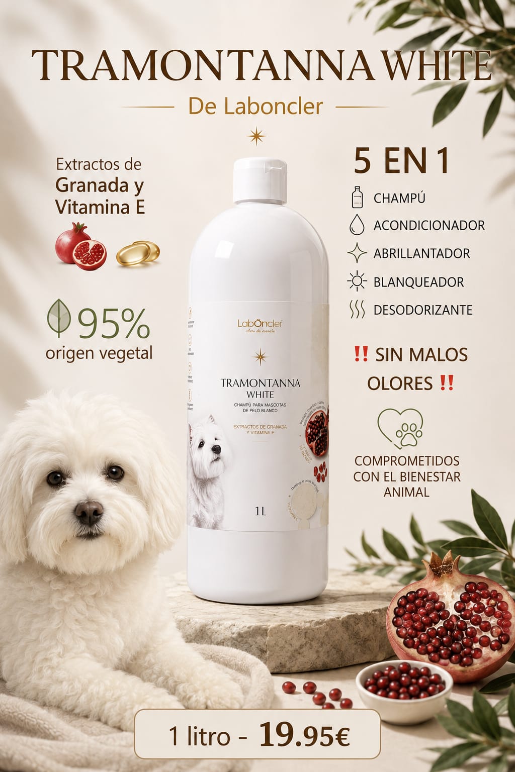 Champus para perros, gatos y demas animales